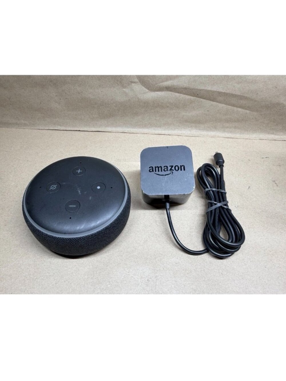 Amazon Black Echo Dot C78MP8 3rd Gen Smart Speaker w/ Power Cord Tested